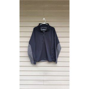 Nike Storm Golf 1/4 Zip Lightweight Black Jacket Medium